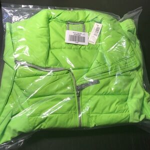 Gilly Hicks brand NWT green vest L